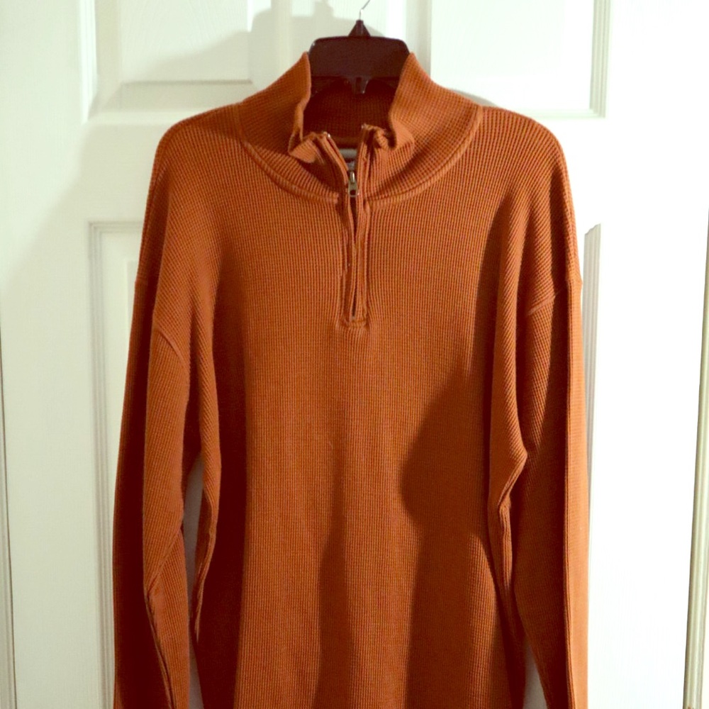 Orange Sweater